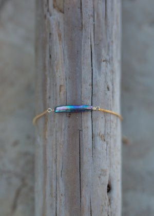 Azura bracelet on driftwood